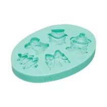 Molde de Silicona para Fondant Kitchen Craft SDIFM09