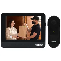 Video Porteiro Sate Smart Home A-DB24 - Preto Video Porteiro Sate Smart Home A-DB24 - Preto