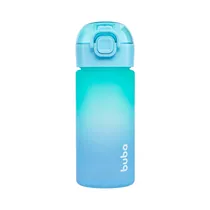 Botella Con Pajita Buba Degradé 18106 Azul 450ML