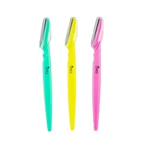 Omg Acs de Beleza Perfilador de Cejas Eyebrow Plastico/Metal 3 Piezas s/C