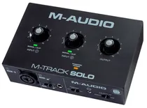 M-Track Solo Interface de Áudio USB de 2 Canais M-Audio
