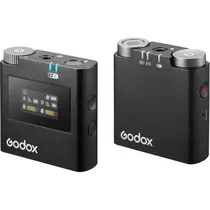 Sistema de Microfone Godox Virso s M1 Sem Fio (1TX+1RX) para Câmera Sony