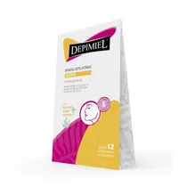 Tiras de Depilacao Depimiel para Rosto 12PCS