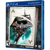 Jogo Batman Return To Arkham PS4