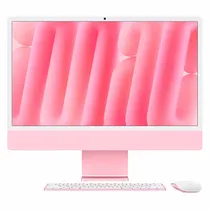 Imac Apple 2024 MWUG3LL/A M4 16GB 256GB SSD Tela 24" 4.5K - Rosa