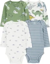 Body Carter's 1R583810 - Masculino (4 Unidades)