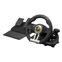 Volante e Pedal PXN V3 Pro para PC / PS3 / PS4 / Xbox One / Xbox Series / Switch - Preto