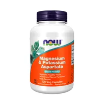 Suplemento Now Sports Magnesium Y Potassium Aspartate 120 Cápsulas