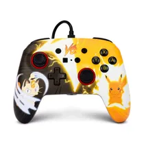 Controle Powera Enhanced Wired Pikachu VS Meowth para Nintendo Switch - PWA-A-00601
