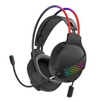 Fone P2 c/Mic Sate GH-533 Gaming RGB Black Fone P2 c/Mic Sate GH-533 Gaming RGB Black