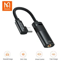 Mcdodo Adaptador USB-C CB-1880 Typo-C A Jack 3.5MM Otg Silver
