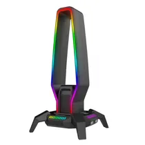 Suporte p/ Fone Marvo HZ-10 Kobe 30 RGB Preto