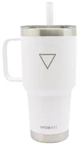 Copo com Canudo Térmico Hydrate Branco 887ML