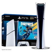 Console Sony Playstation 5 Slim CFI-2115B Edicao Digital 825GB SSD 8K + Jogo Fortnite Flowering Chaos Bundle - (Caixa Danificada)