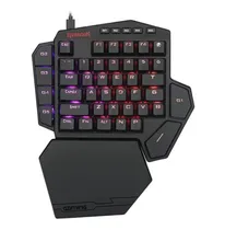 Teclado Mecânico Redragon K585RGB Diti One - Handed RGB - Preto