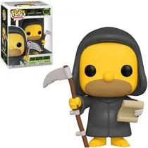 Funko Pop The Simpsons Tree House Of Horror Homer Grim Reaper 1025