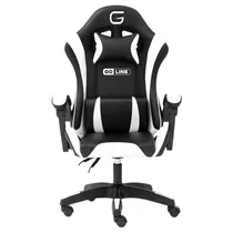 Cadeira Goline Gamer - Preto/Branco