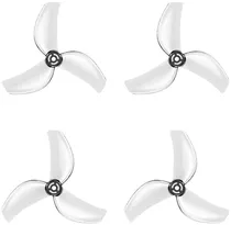 Hélice Betafpv Gemfan 1611 40MM 3-Blade Propellers Gris Transparente 1.5MM Shaft (4 Peças)