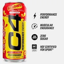 C4 Energy Lata 16 Oz Starburs 473ML