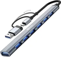 Adaptador Hub 4LIFE USB-A 7-EM-1 FLU7-2