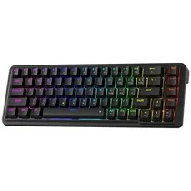 Teclado Gaming Mecânico Redragon Nova K709 Inglês USB com Backlight RGB - Preto