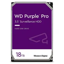 HD Western Digital 18TB WD Purple Pro Surveillance SATA 3 7200RPM 3.5" WD181PURP