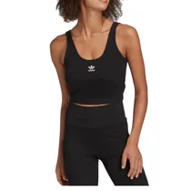 Top Crop Deportivo Femenino Adidas