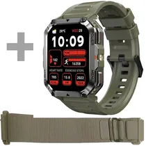 Relógio Blackview W70 Pro com Bluetooth - Verde + Pulseira