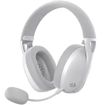 Headset Redragon Skuld Pro H878WG Sem Fio - Branco/Cinza