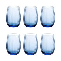 Set de Vasos Pasabahce Linka 420405 380ML Azul 6 Piezas