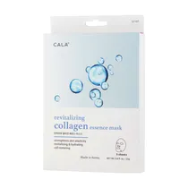Mascara Facial Cala 67107 Revitalizing Collagen 5 Sheets  Mascara Fac...