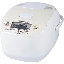 Panela Elétrica de Arroz Zojirushi NL-DCC10CP Micom 5.5 Xícaras 1L 110V - Bege Perola
