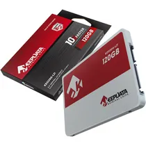 SSD 2.5" Keepdata KDS120G-L21 de 120GB Até 550MB/s de Leitura - Prata/Vermelho
