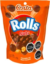 Chocolate Costa Rolls Nuts com Amendoim Crocante - 150G