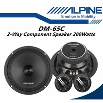 Alto Falante/Parlante/Altavoces Alpine 6" DM-65C-G 200W/50RMS