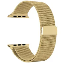 Pulseira 4LIFE Estilo Milanês para Apple Watch 42/44MM Magnético - Dourado