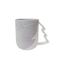 Caneca Natalina Cinza