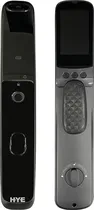 Fechadura Eletrônica para Porta HYE-820A com Camera Preto