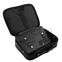 Bolsa de Transporte para Kit de Barbeiro, Kit de Cabeleireiro para Salão de Cosméticos, Te