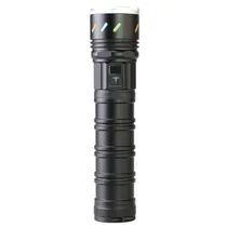 Lanterna LED Flashlight Multi Function X5 / 18000MAH / Recarregavel - Preto
