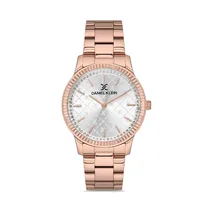 Relógio Analógico Feminino Daniel Klein Premium DK.1.12540-3 - Rosa Ouro
