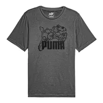 Puma Remera Mas Graphic Retro Sports T-Shirt 576723A07 Gris
