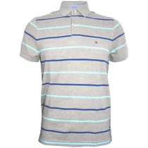 Camiseta Tommy Hilfiger Polo Masculino C8878A7672-004 s Cinza