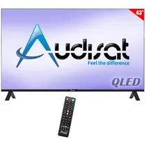 Smart TV Qled 43" Audisat AD-43Q (2026) Full HD Android TV Wi-Fi com Conversor Digital (1 Ano de Garantia)