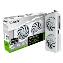 Placa de Vídeo Palit White Oc Nvidia Geforce RTX-5060 8GB GDDR7 - NE75060U19P1-GB2063M