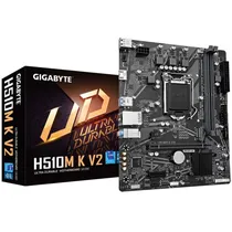 Placa Mãe Gigabyte H510M K V2 com Socket LGA 1200/Microatx - Até 2 DDR4