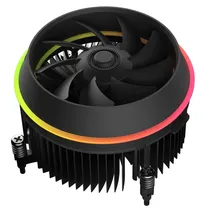 Cooler para Processador Darkflash Shadow Top-Flow PWM Fantasy 100MM RGB - Preto