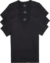 Camiseta Calvin Klein NB4012 001 - Masculina (3 Unidades)