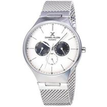 Relogio Analogico Daniel Klein Exclusive DK11820-6 Masculino, Metal - Prata