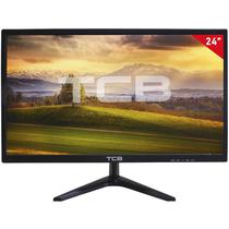 Monitor LED TCB de 24" TCB24 HDMI/VGA/Speaker - Preto